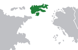 Location of Mercia