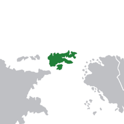 Location of Mercia